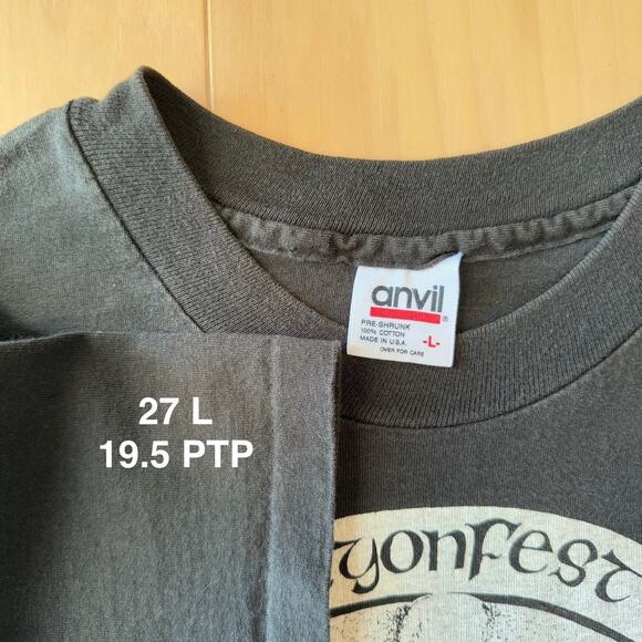 Vintage Dragon Fest Shirt Large Black 90s Dungeons & Dragons Magic Movie 1992 - Picture 6 of 8